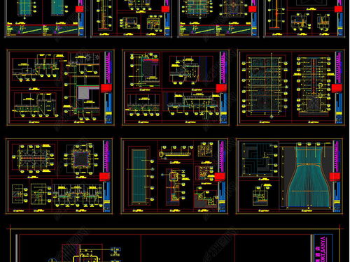 精品餐廳CAD施工圖、效果圖與平面設計圖集 從概念到實現的完整指南